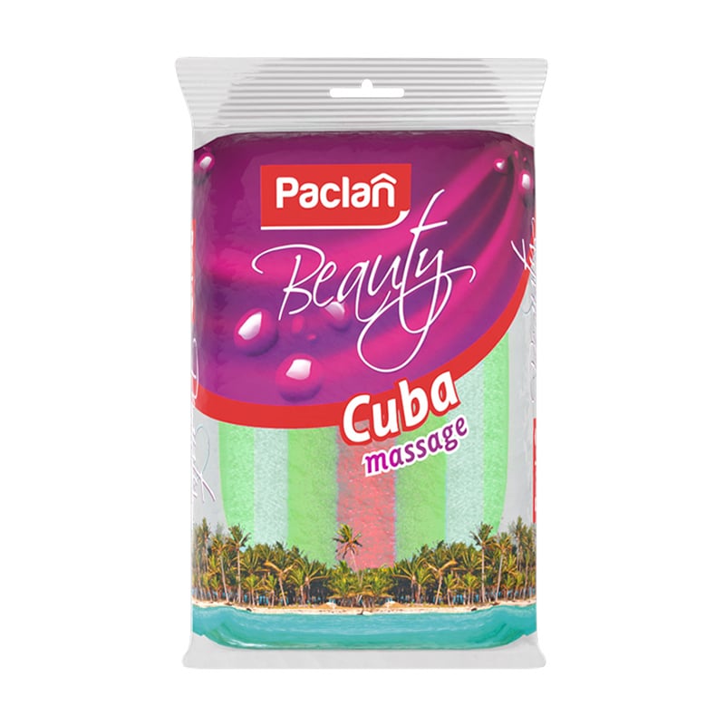 Губка для тіла Paclan Paclan Beauty Cuba Massage